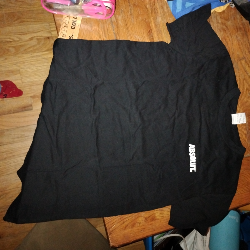 Black Absolut Vodka T-Shirt